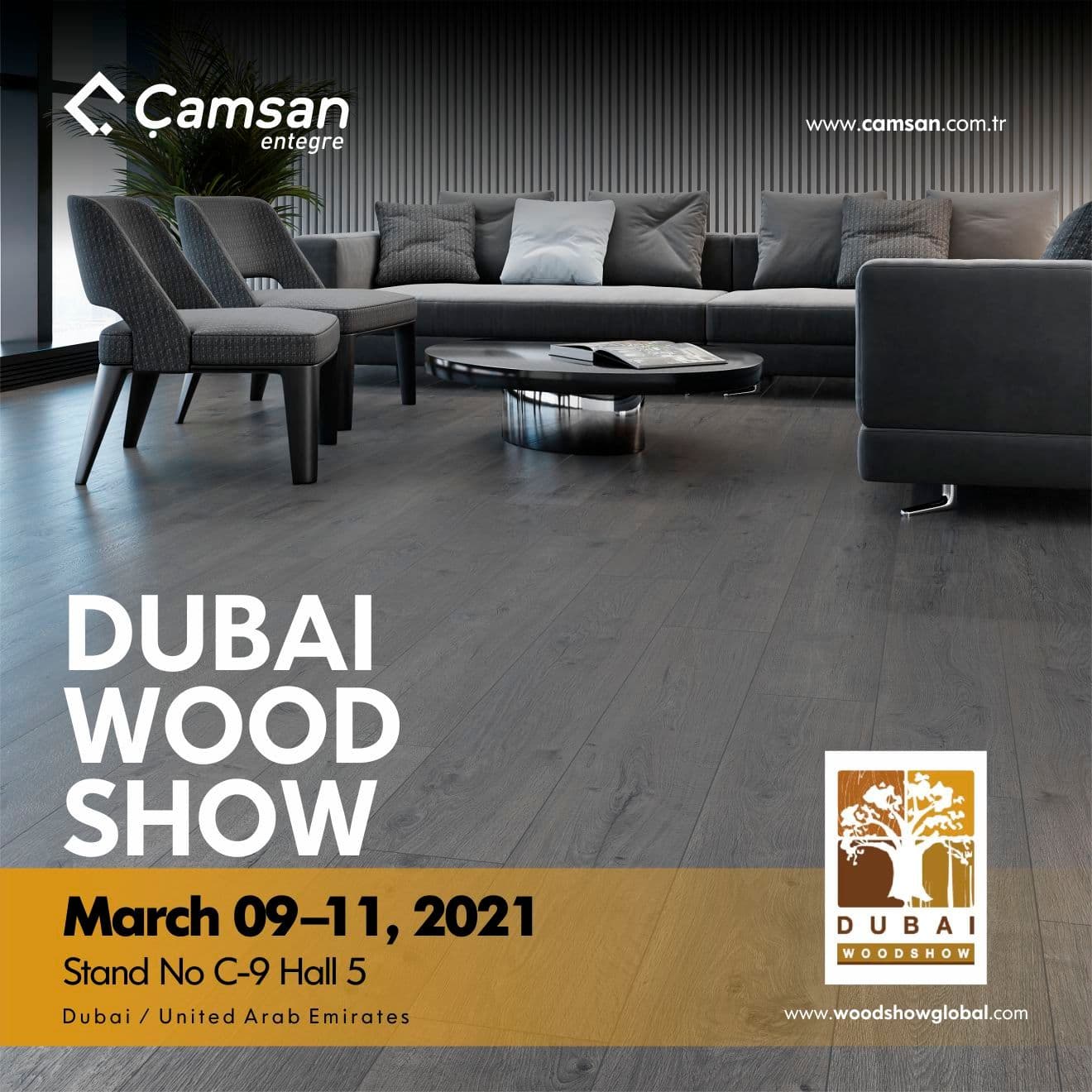 Çamsan Parkelam olarak 'Dubai Wood Show Fuarı'na katılım sağladık.
